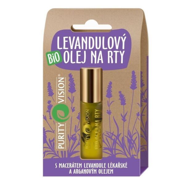 Purity Vision  BIO Levandulový olej na rty 10ml