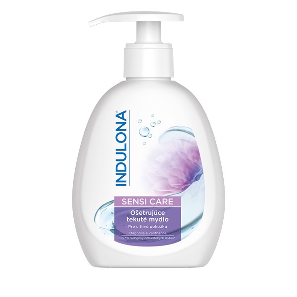 Indulona SENSI CARE tekuté mýdlo s magnolií a panthenolem 300ml