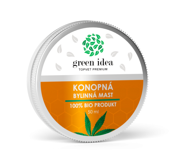 GREEN IDEA Konopná mast 50 ml