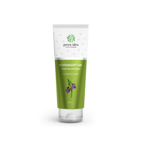 Green Idea Kostivalový masážní gel 200ml