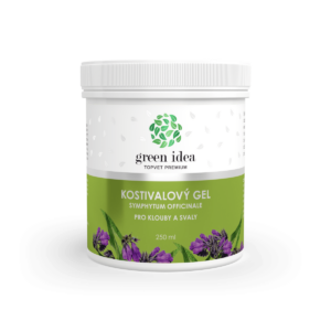 GREEN IDEA Kostivalový masážní gel 250 ml