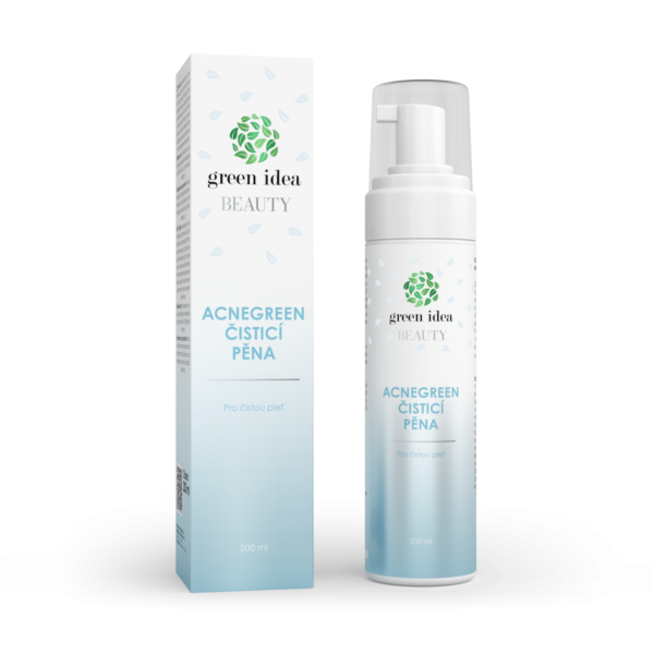 Green Idea ACNEGREEN čistící pěna 200ml