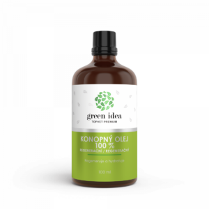 Green Idea Regenerační konopný olej 100% 100ml