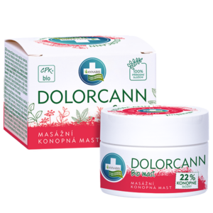 Dolorcann BIO masážní konopná mast 50ml