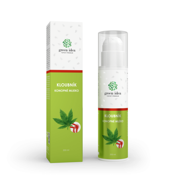 Green Idea KLOUBNÍK - KONOPNÉ MLÉKO 200ml