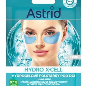 Astrid  HYDRO X-CELL polštářky pod oči 1 pár