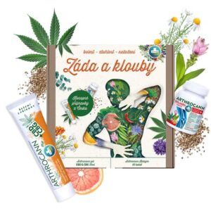 Annabis DÁRKOVÁ SADA – ZÁDA A KLOUBY Arthrocann gel 75ml + Kolagen tbl.60