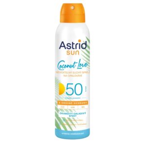 Astrid Sun neviditelný suchý sprej na opalování SPF50 150 ml