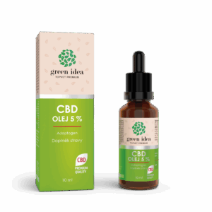 Green Idea CBD olej 5 % adaptogen