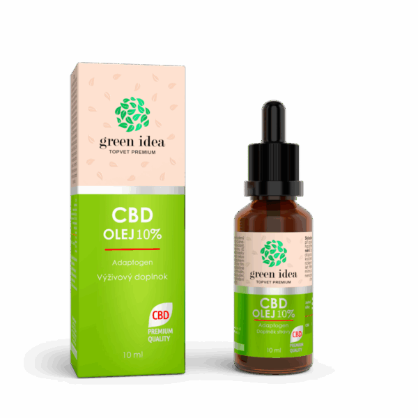 GREEN IDEA CBD olej 10 % 10 ml
