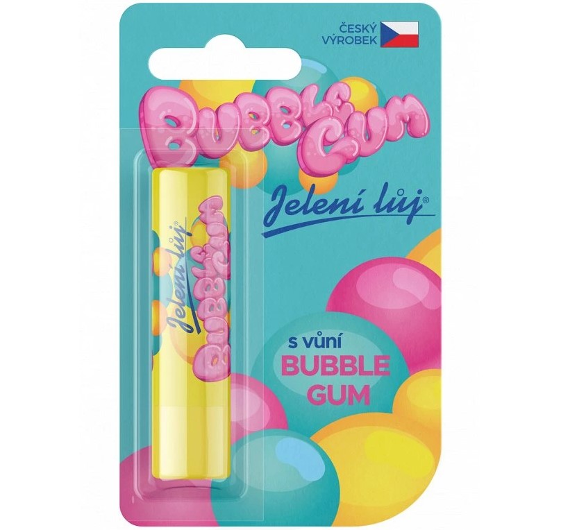 JELENÍ LŮJ Bubble gum pomáda na rty 4,5g