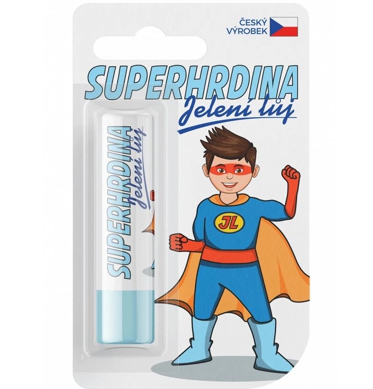 JELENÍ LŮJ  Superhrdina pomáda na rty 4,5g