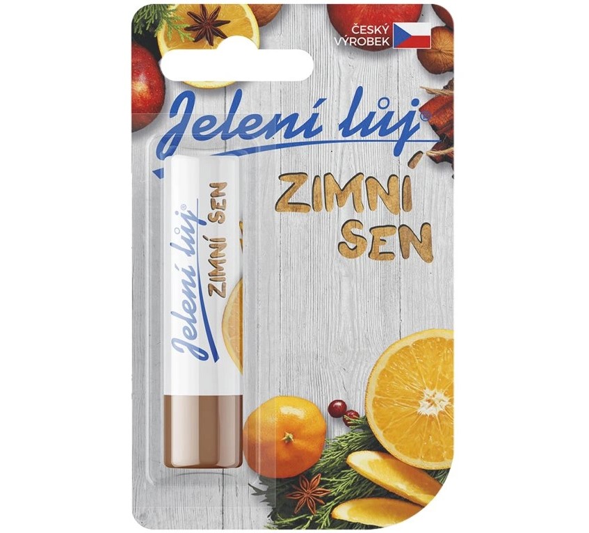 JELENÍ LŮJ Zimní sen pomáda na rty 4,5g