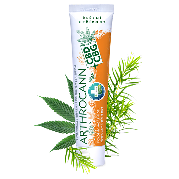 Annabis Arthrocann konopný gel na klouby svaly šlachy 75ml