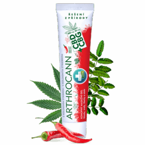 Annabis Arthrocann konopný gel hřejivý na klouby svaly šlachy 75ml