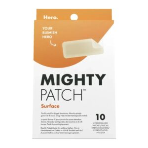 Hero. Mighty Patch SURFACE 10ks náplast na akné XXL