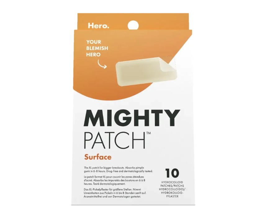 Hero. Mighty Patch SURFACE 10ks náplast na akné XXL