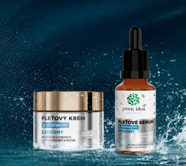 Green Idea Pleťové sérum s mořskými exosomy 25ml - Obrázek 2