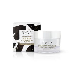 Ryor Denní krém se zlatem a arganovým olejem 50ml