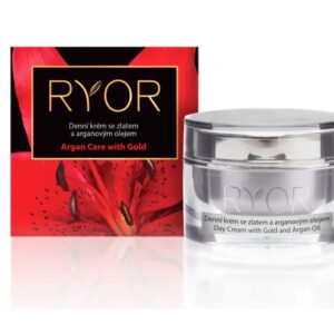Ryor Denní krém se zlatem a arganovým olejem 50ml