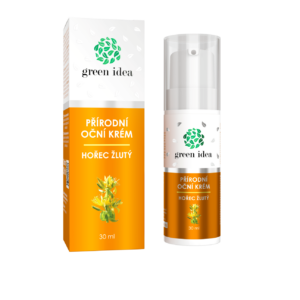 Green Idea Přírodní oční krém - Hořec žlutý 30ml